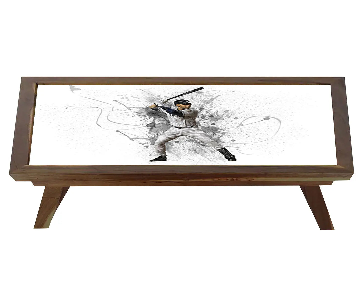 Derek Jeter Splash Effect Coffee and Laptop Table 
