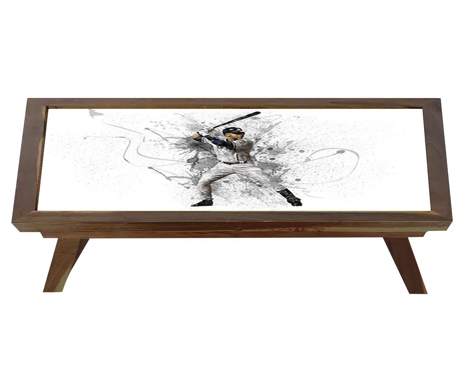 Derek Jeter Splash Effect Coffee and Laptop Table 