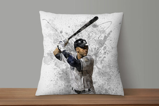 Derek Jeter Splash Effect Pillow 