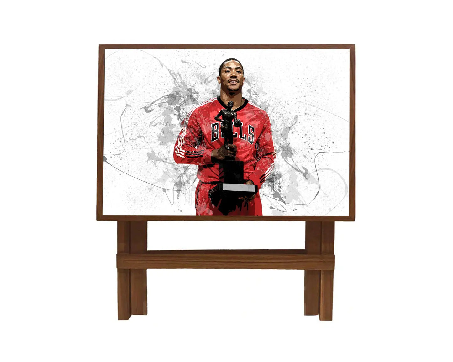 Derrick Rose Splash Effect Coffee and Laptop Table 