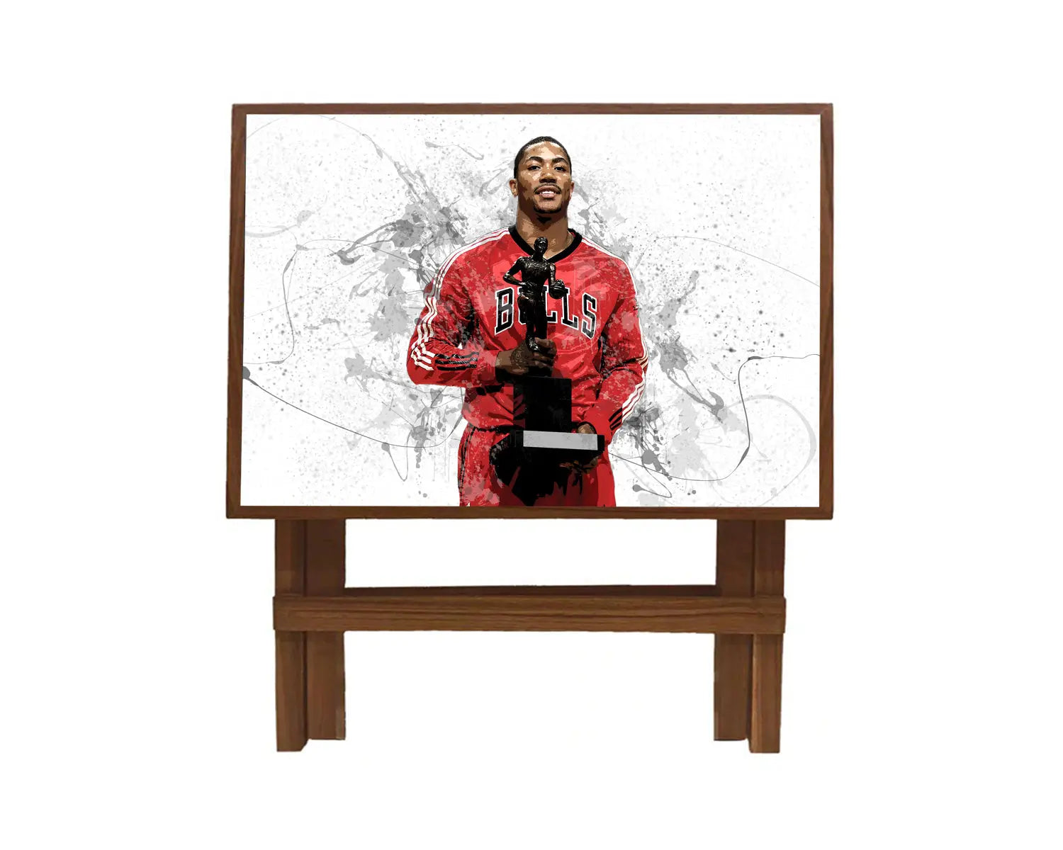 Derrick Rose Splash Effect Coffee and Laptop Table 