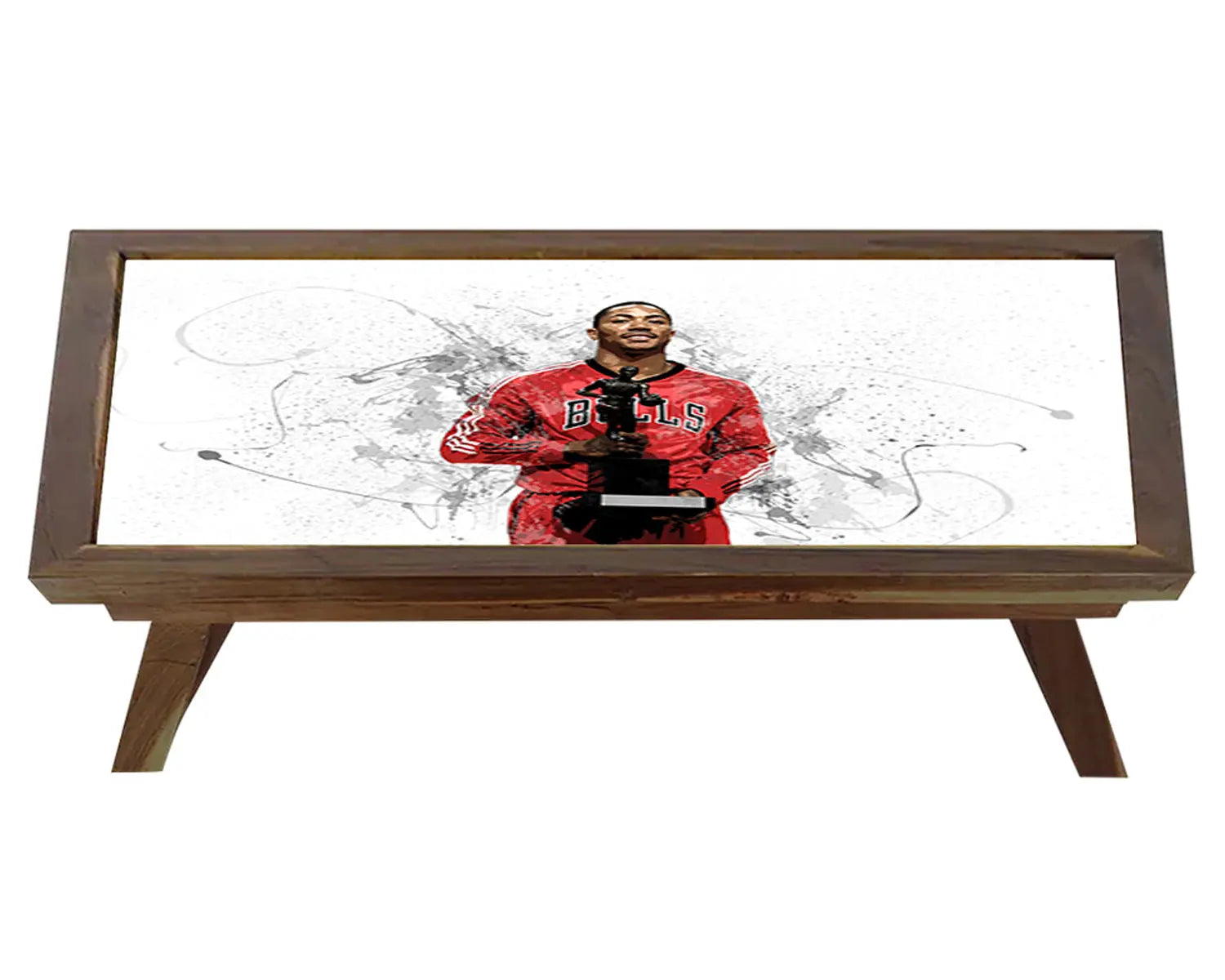 Derrick Rose Splash Effect Coffee and Laptop Table 