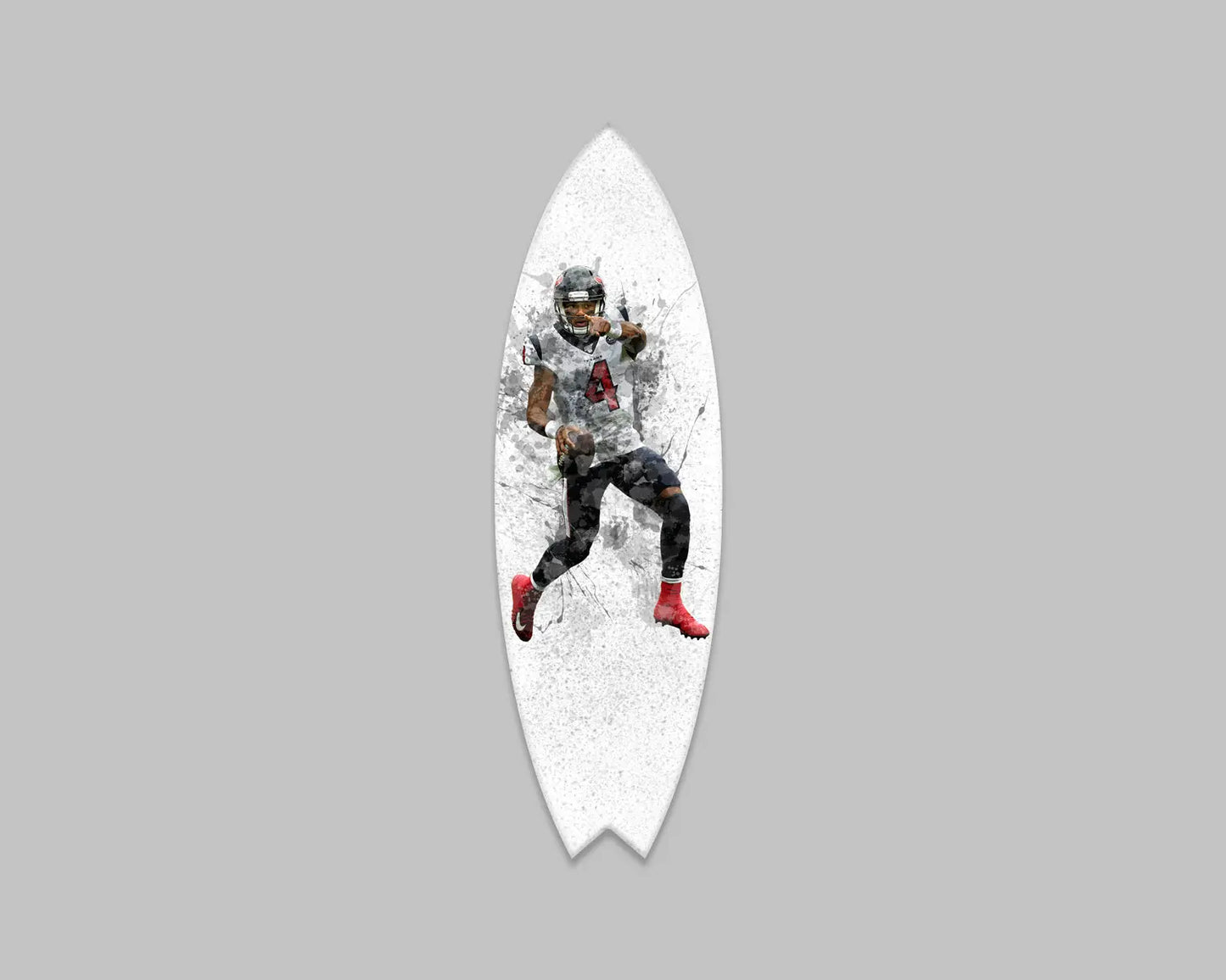 Deshaun Watson Acrylic Surfboard Wall Art 