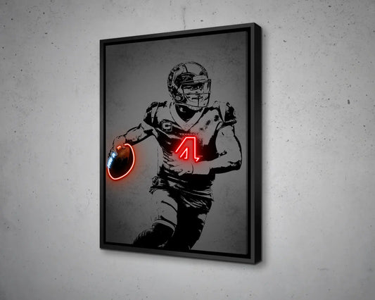 Deshaun Watson Canvas Wall Art 