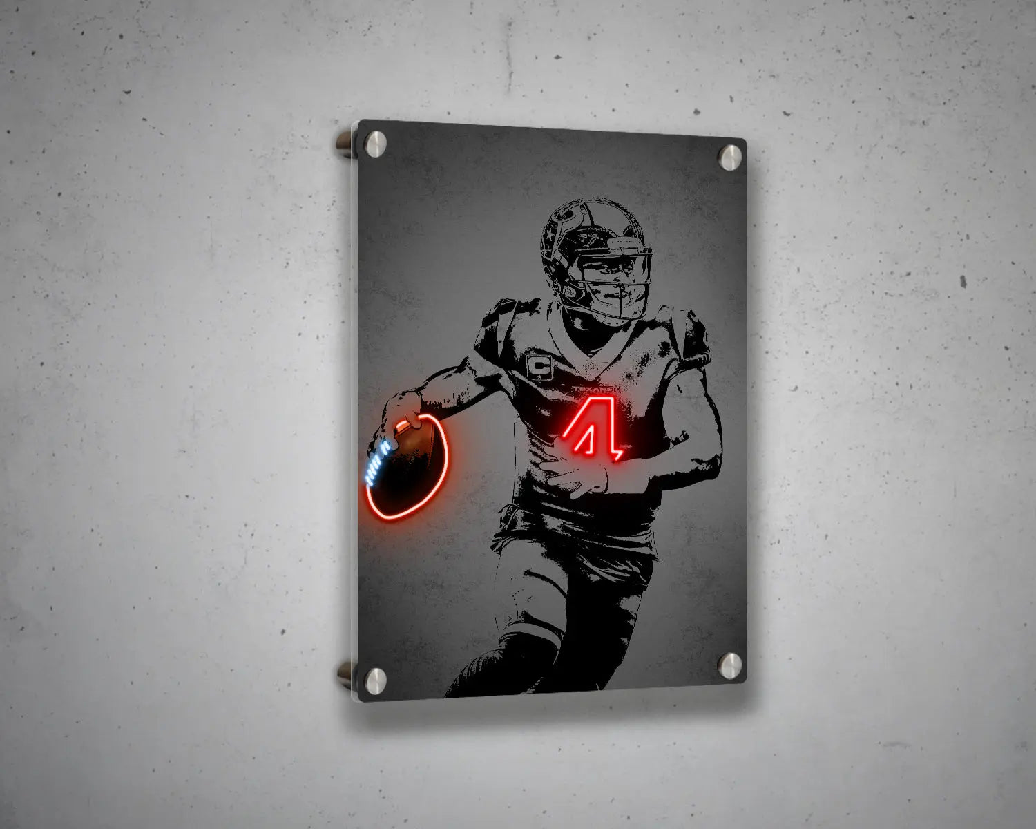 Deshaun Watson Canvas Wall Art 