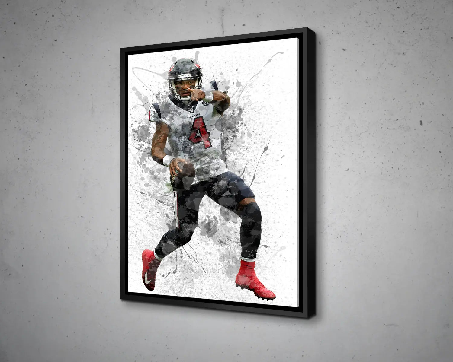 Deshaun Watson Canvas Wall Art 