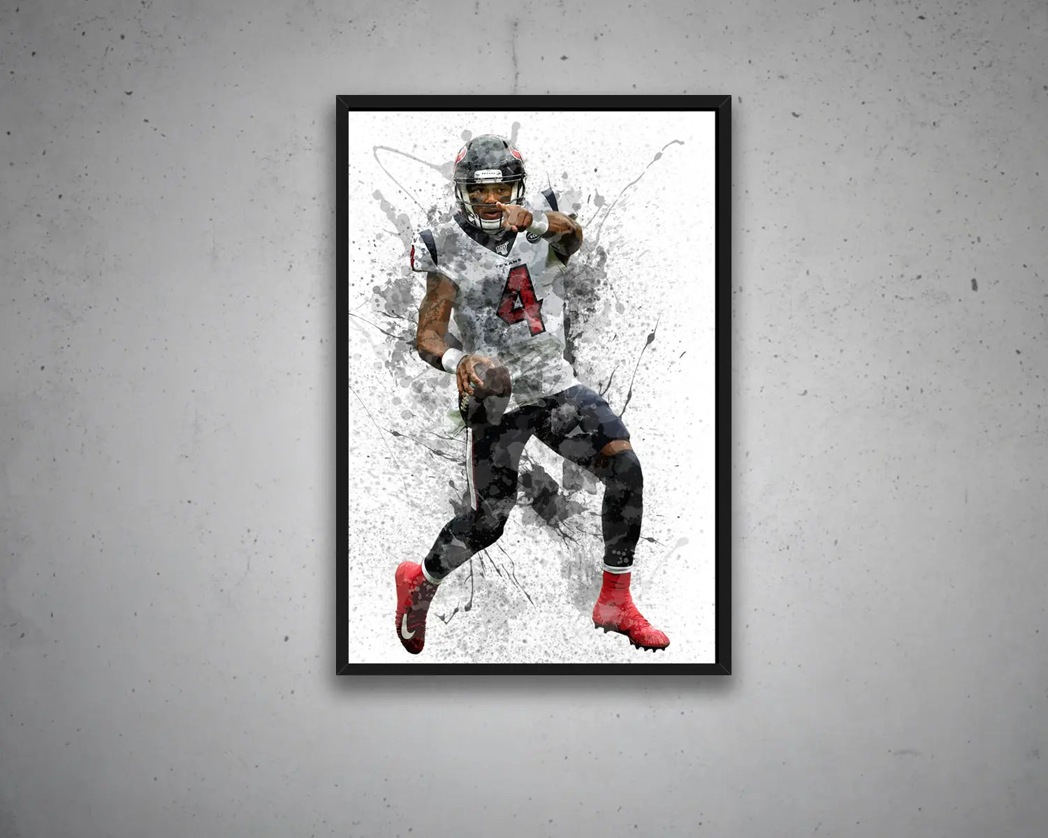 Deshaun Watson Canvas Wall Art 