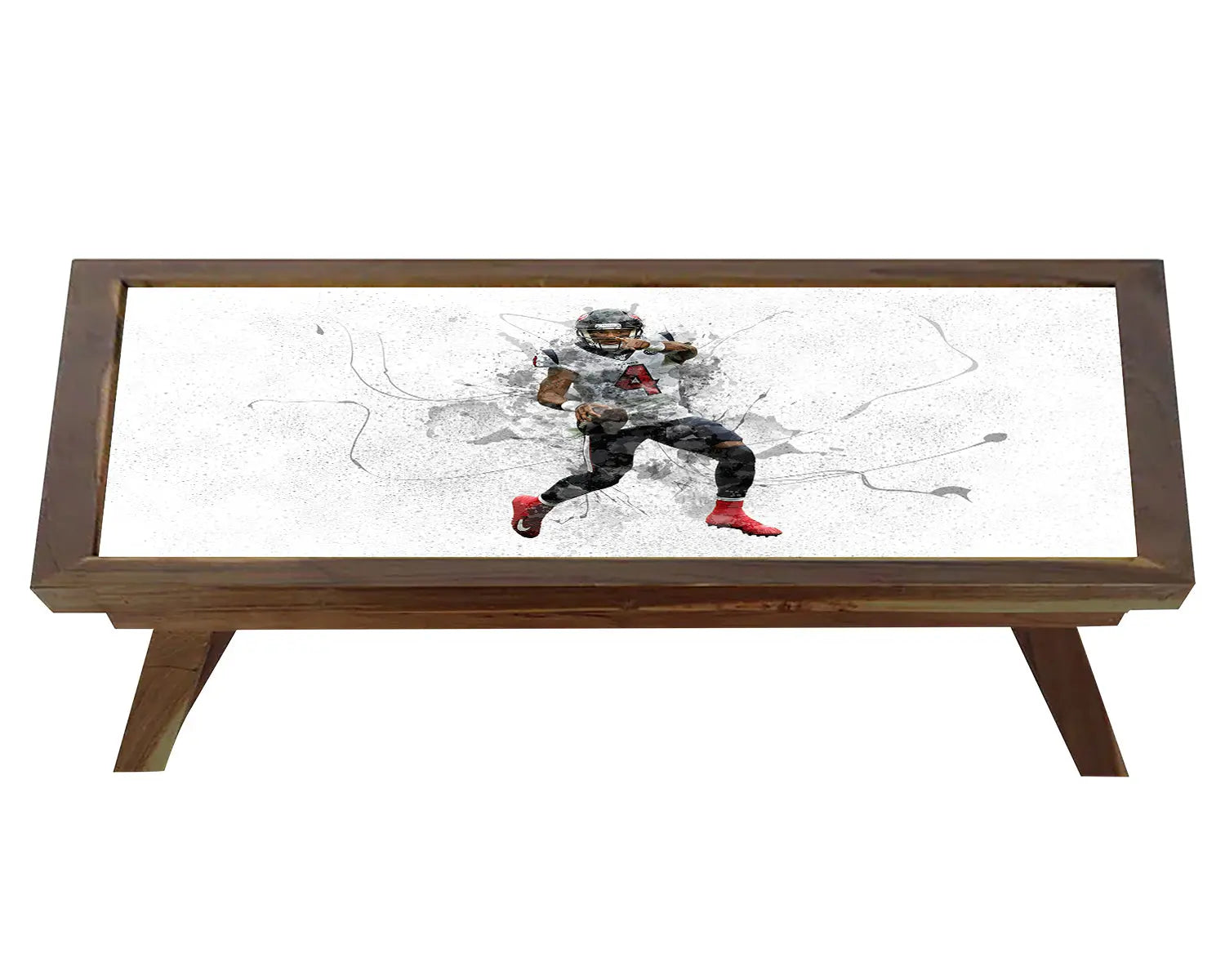 Deshaun Watson Splash Effect Coffee and Laptop Table 