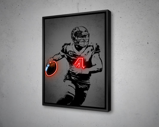 Deshaun Watson Canvas Wall Art