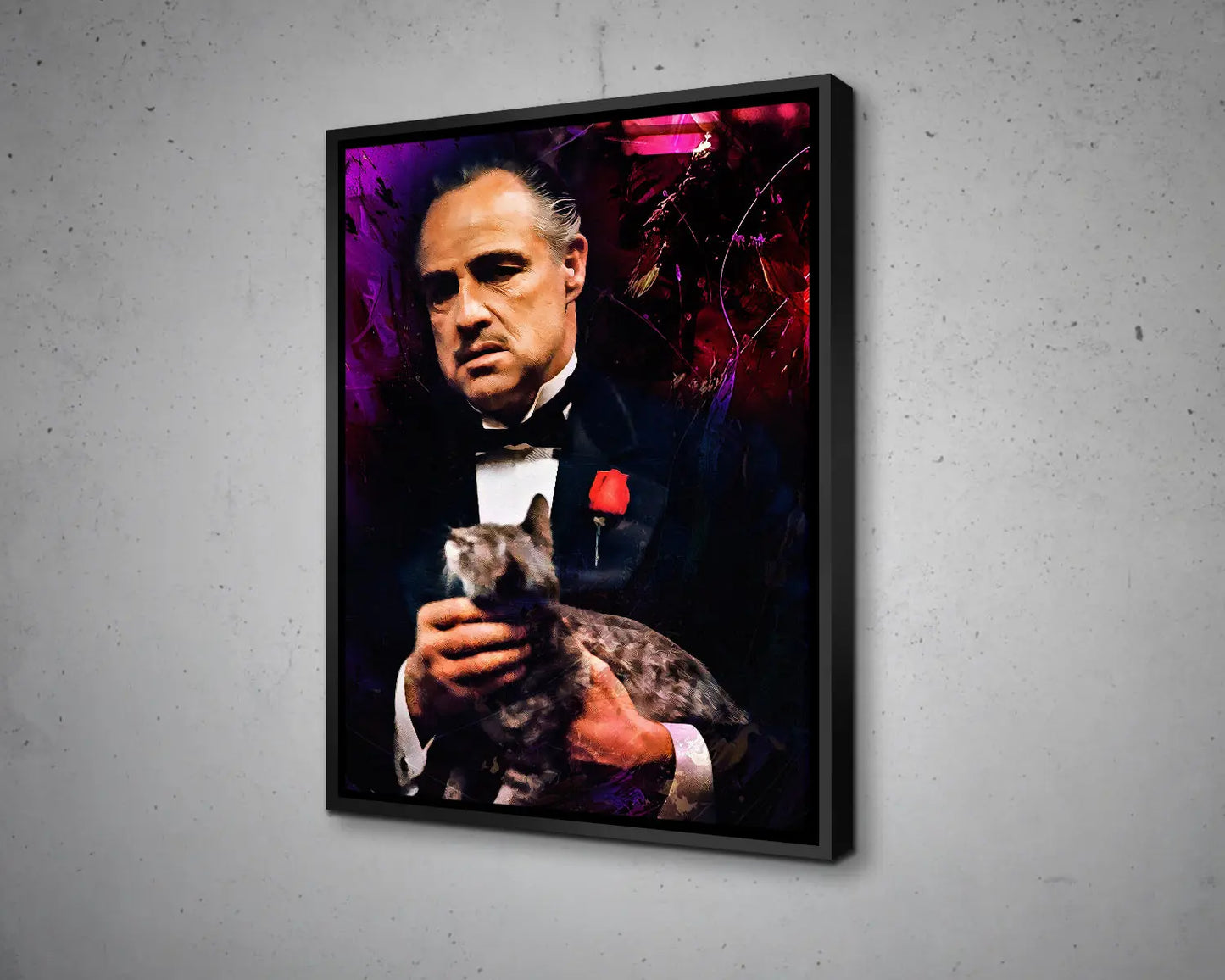 Don Corleone Multicolour Wall Art 