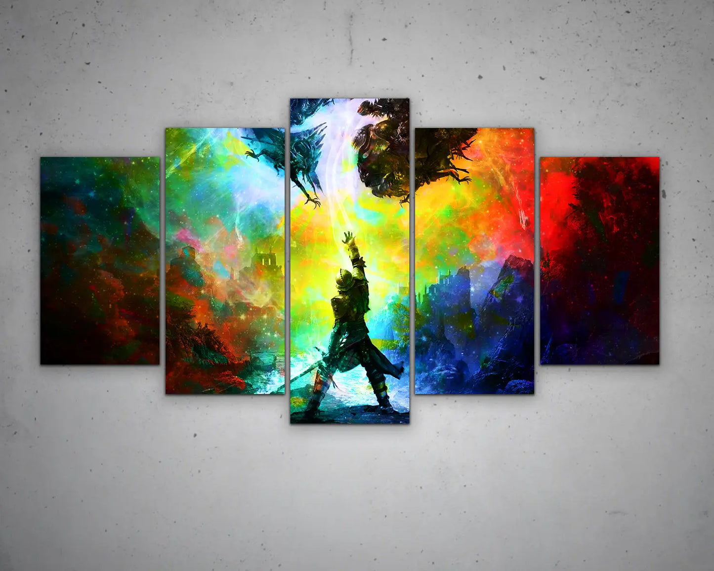 Dragon Age Multicolour Wall Art 