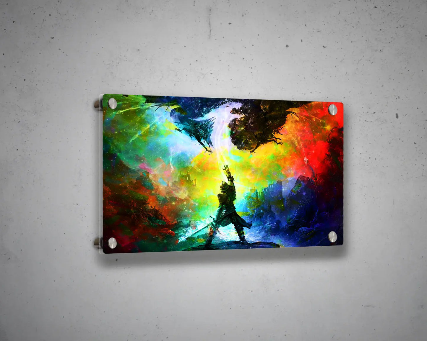 Dragon Age Multicolour Wall Art 