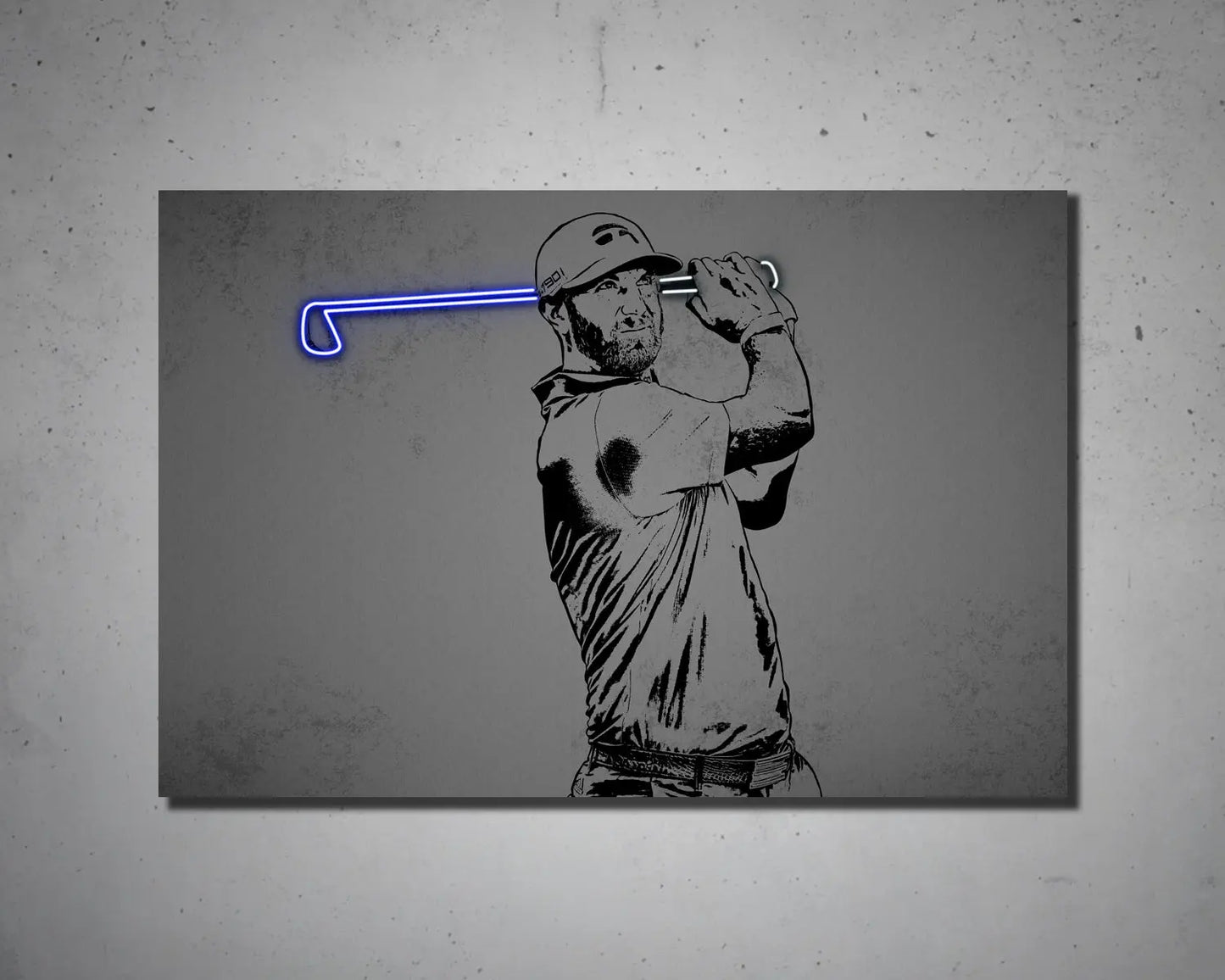 Dustin Johnson Canvas Wall Art 