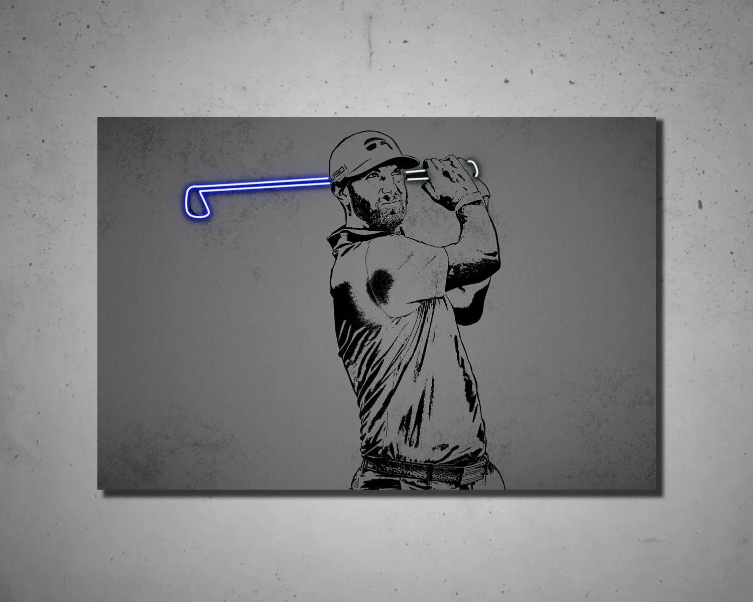 Dustin Johnson Canvas Wall Art 