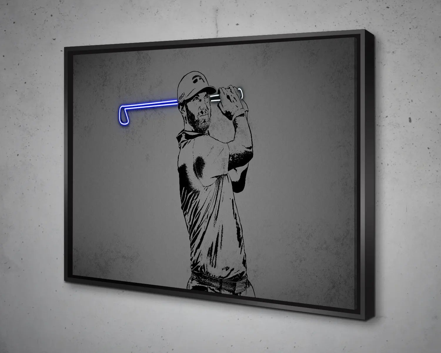 Dustin Johnson Canvas Wall Art 