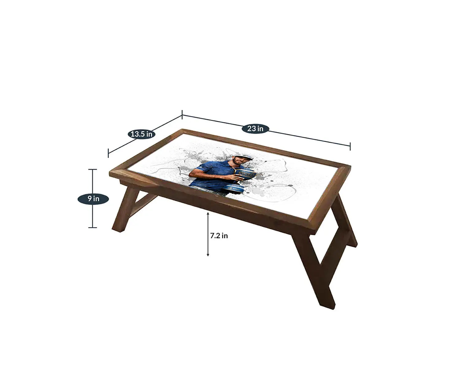 Dustin Johnson Splash Effect Coffee and Laptop Table 
