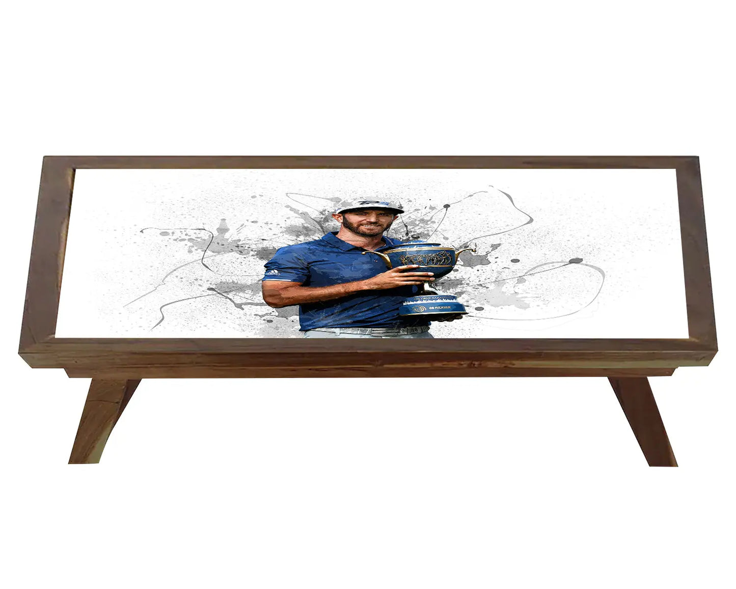 Dustin Johnson Splash Effect Coffee and Laptop Table 