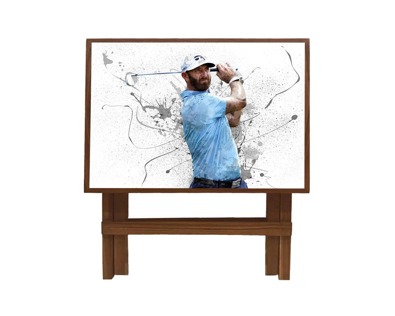 Dustin Johnson Splash Effect Coffee and Laptop Table 