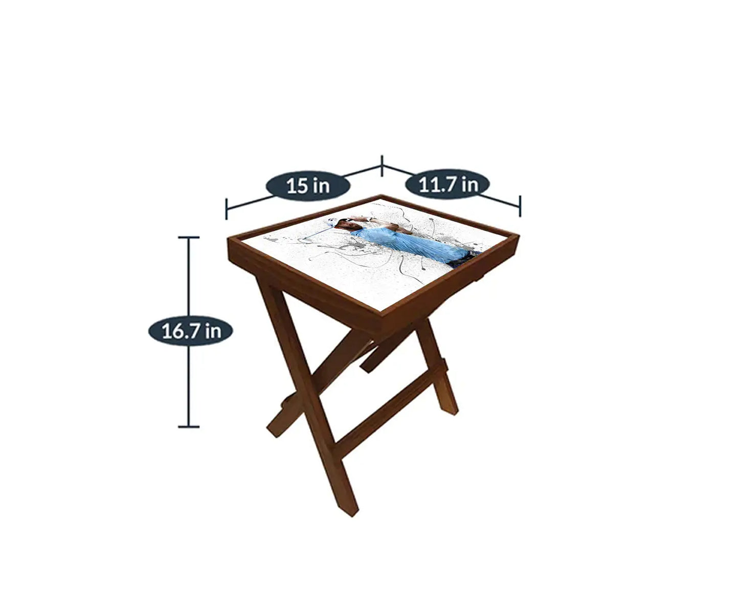 Dustin Johnson Splash Effect Coffee and Laptop Table 