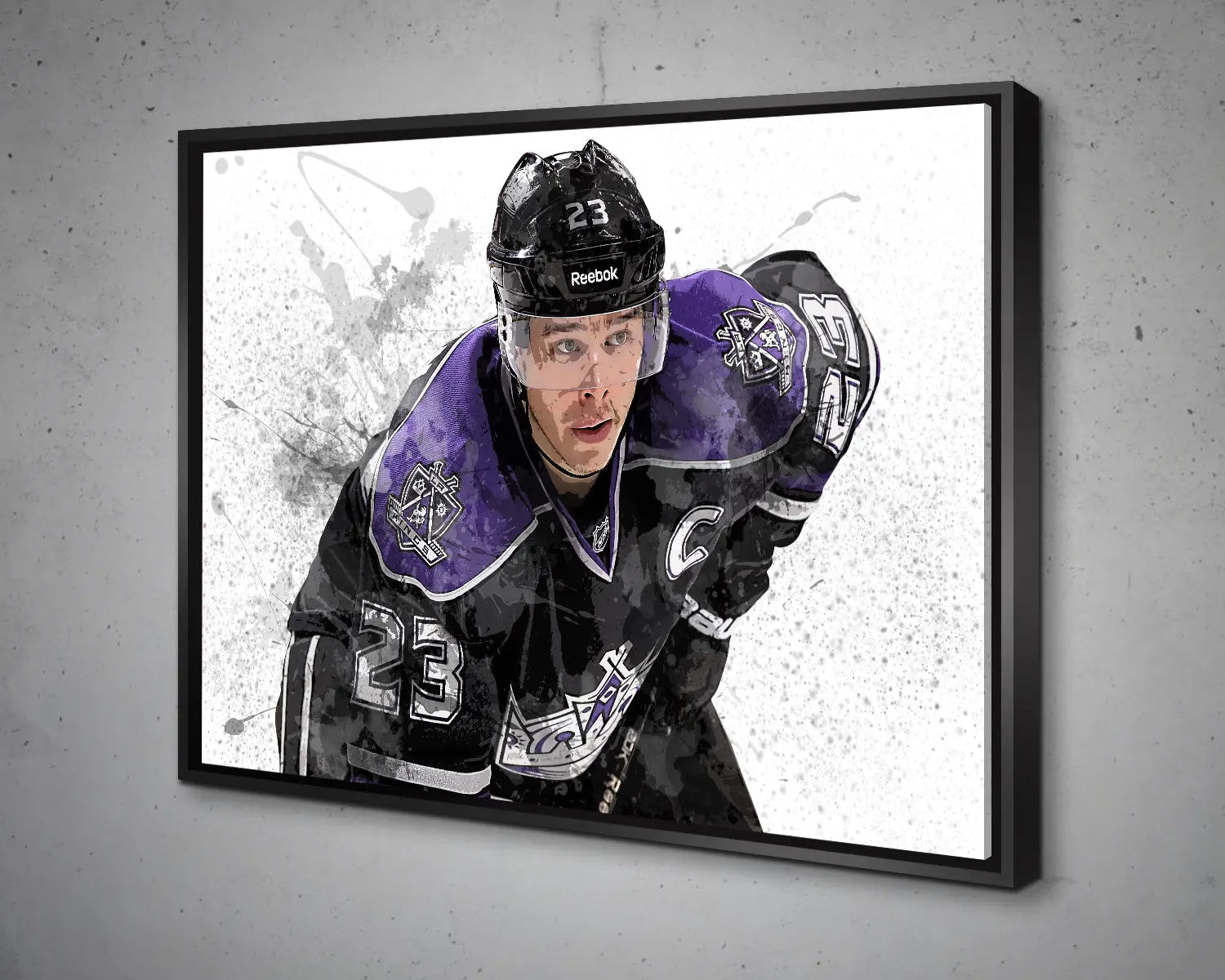 Dustin Wolf Splash Effect Canvas Art 