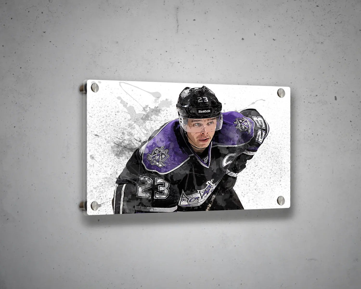 Dustin Wolf Splash Effect Canvas Art 