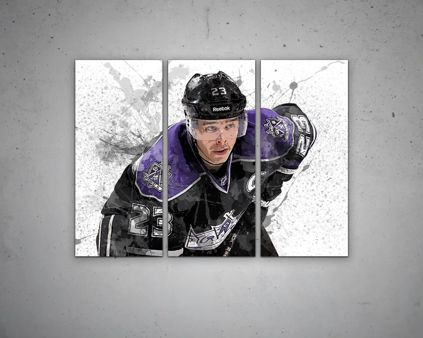 Dustin Wolf Splash Effect Canvas Art 