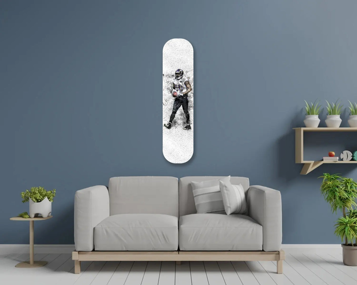 Ed Reed Acrylic Skateboard Wall Art 