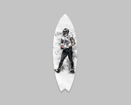 Ed Reed Acrylic Surfboard Wall Art 