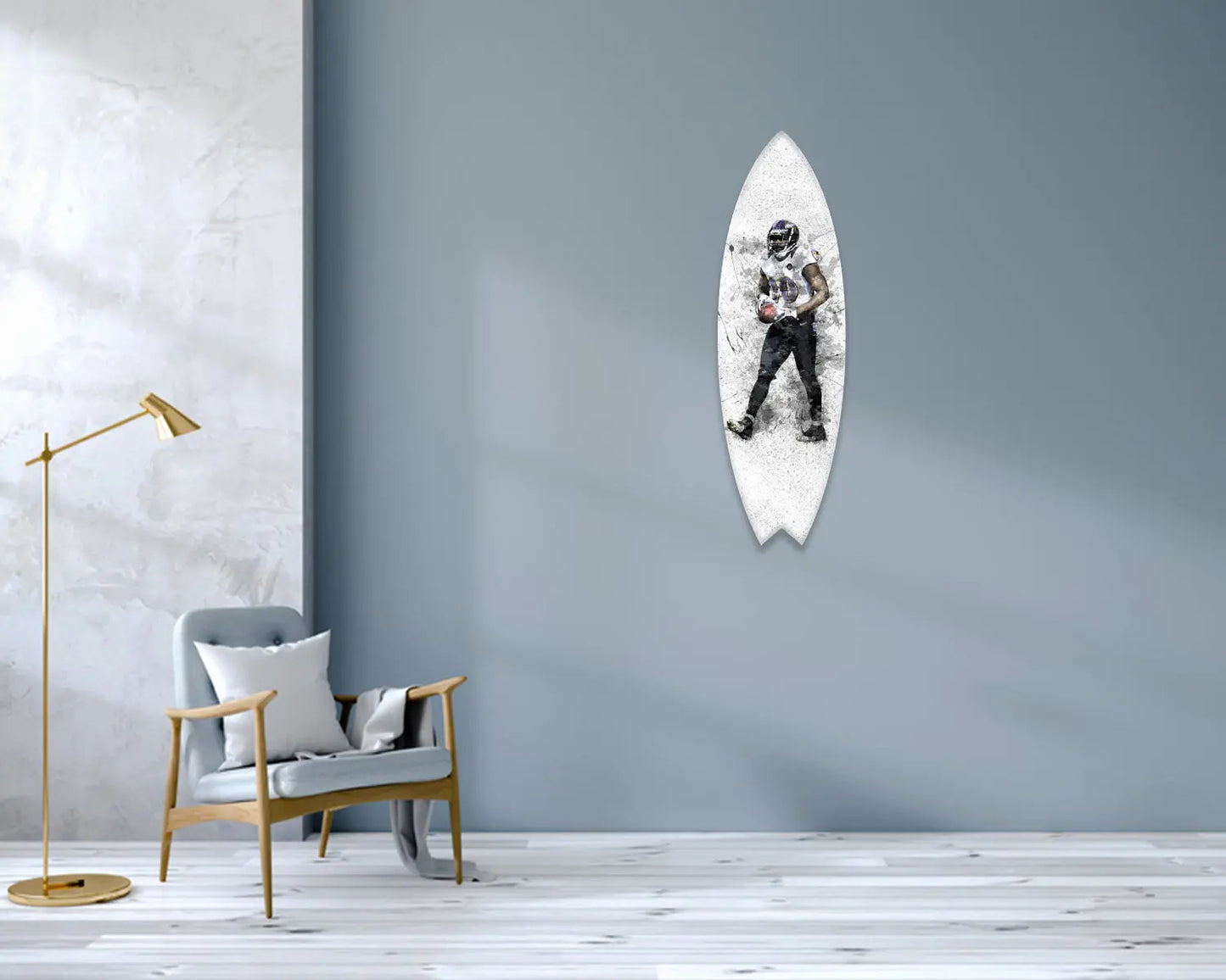 Ed Reed Acrylic Surfboard Wall Art 