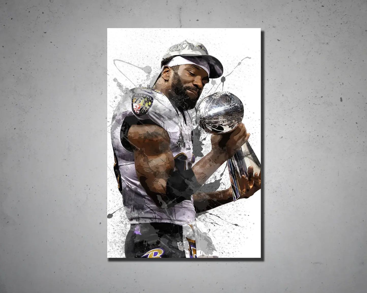 Ed Reed Canvas Wall Art 