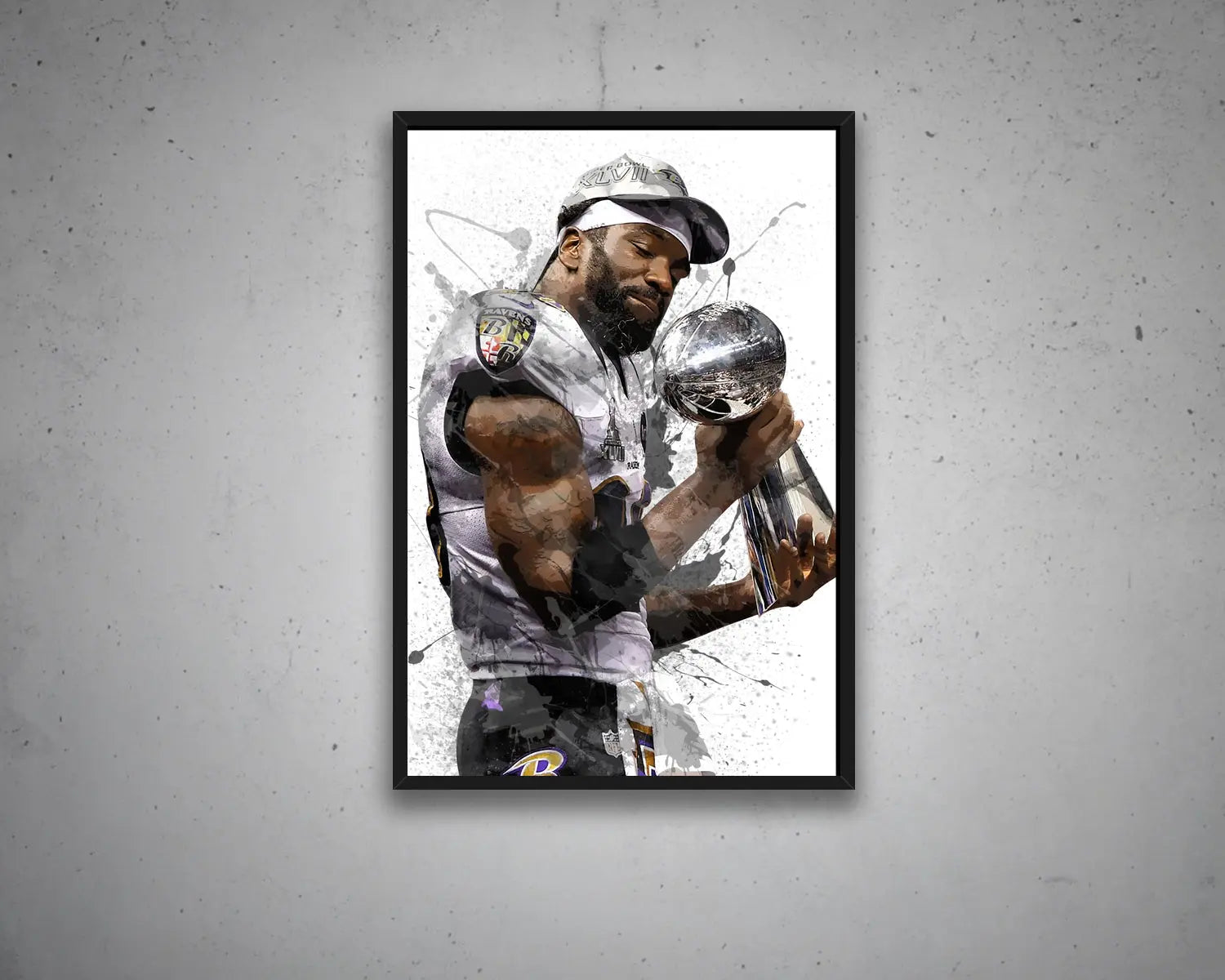 Ed Reed Canvas Wall Art 