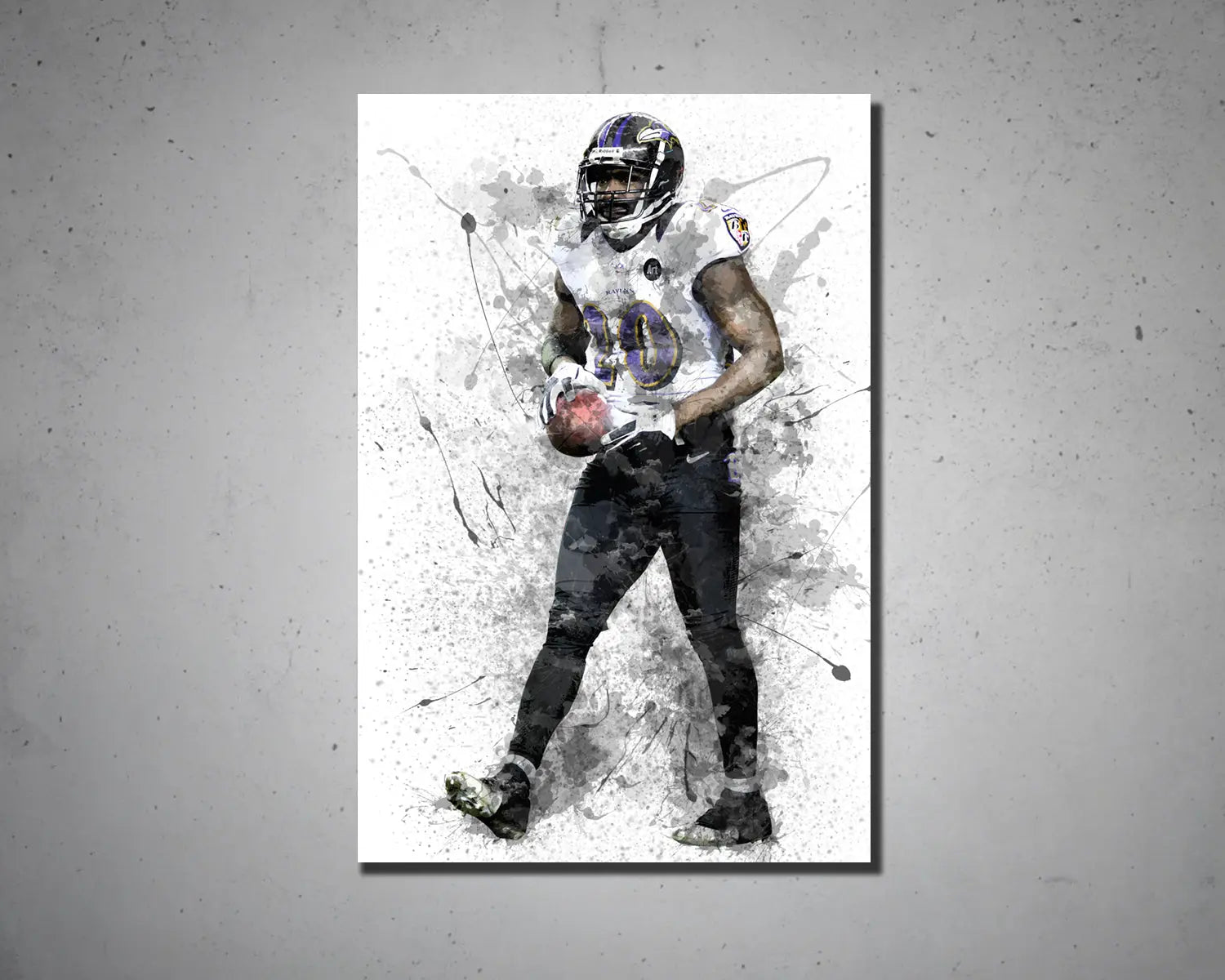 Ed Reed Canvas Wall Art 