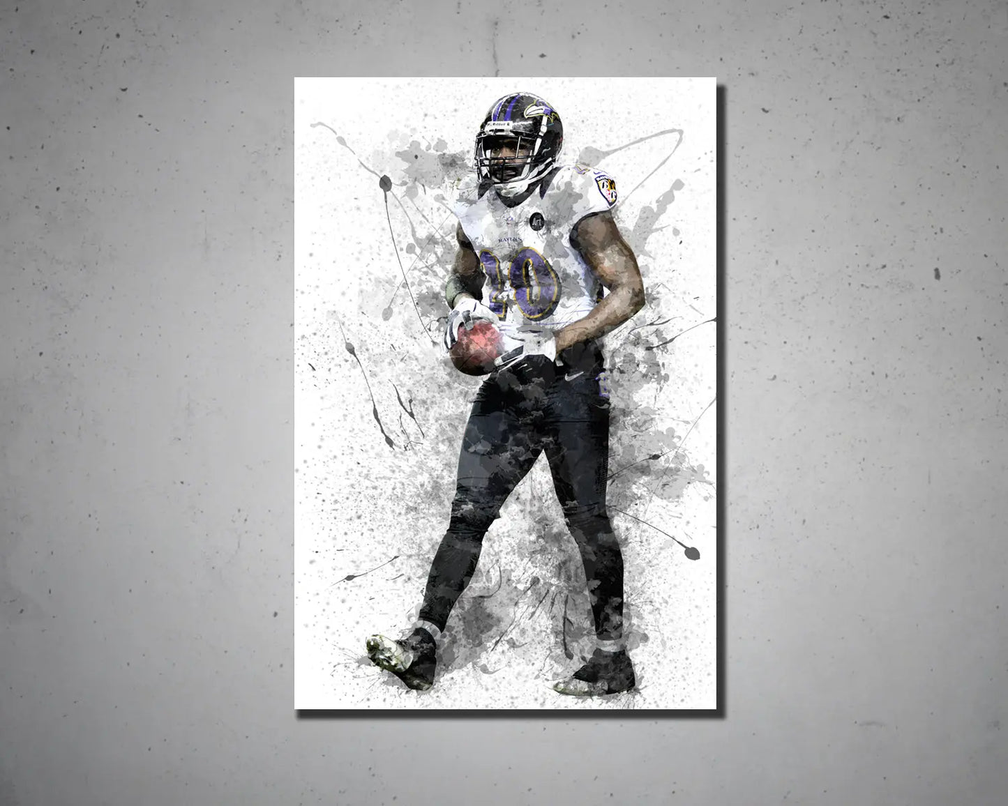 Ed Reed Canvas Wall Art 
