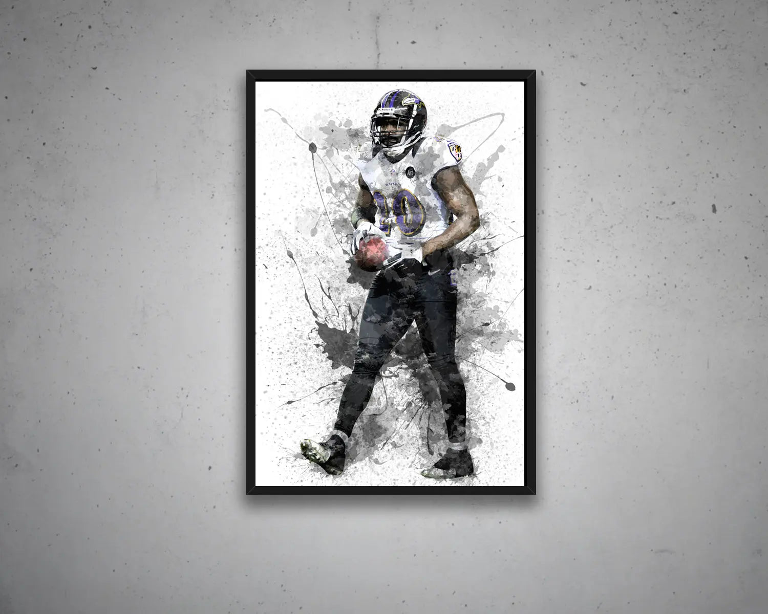 Ed Reed Canvas Wall Art 