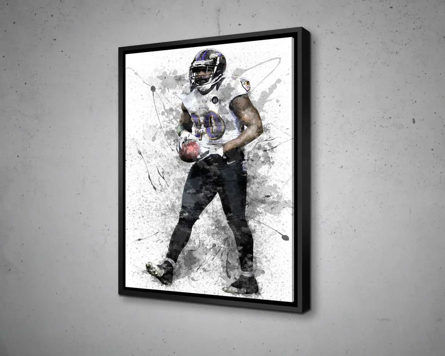 Ed Reed Canvas Wall Art 