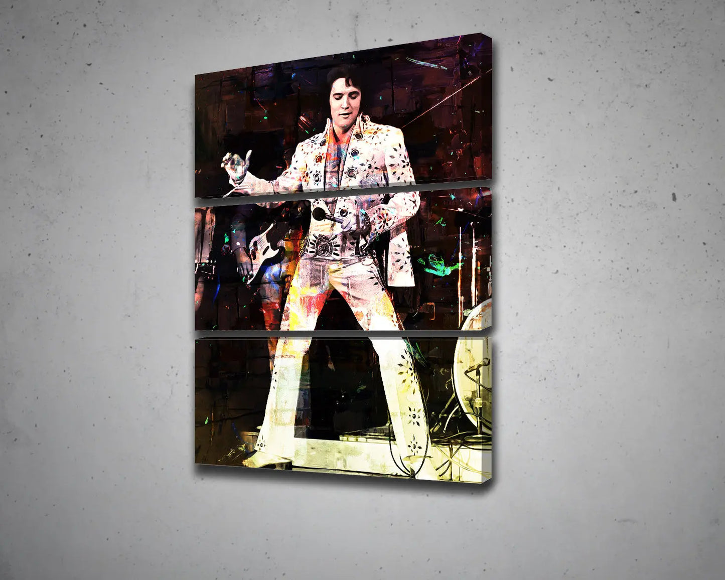 Elvis Multicolour Wall Art 
