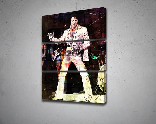 Elvis Multicolour Wall Art