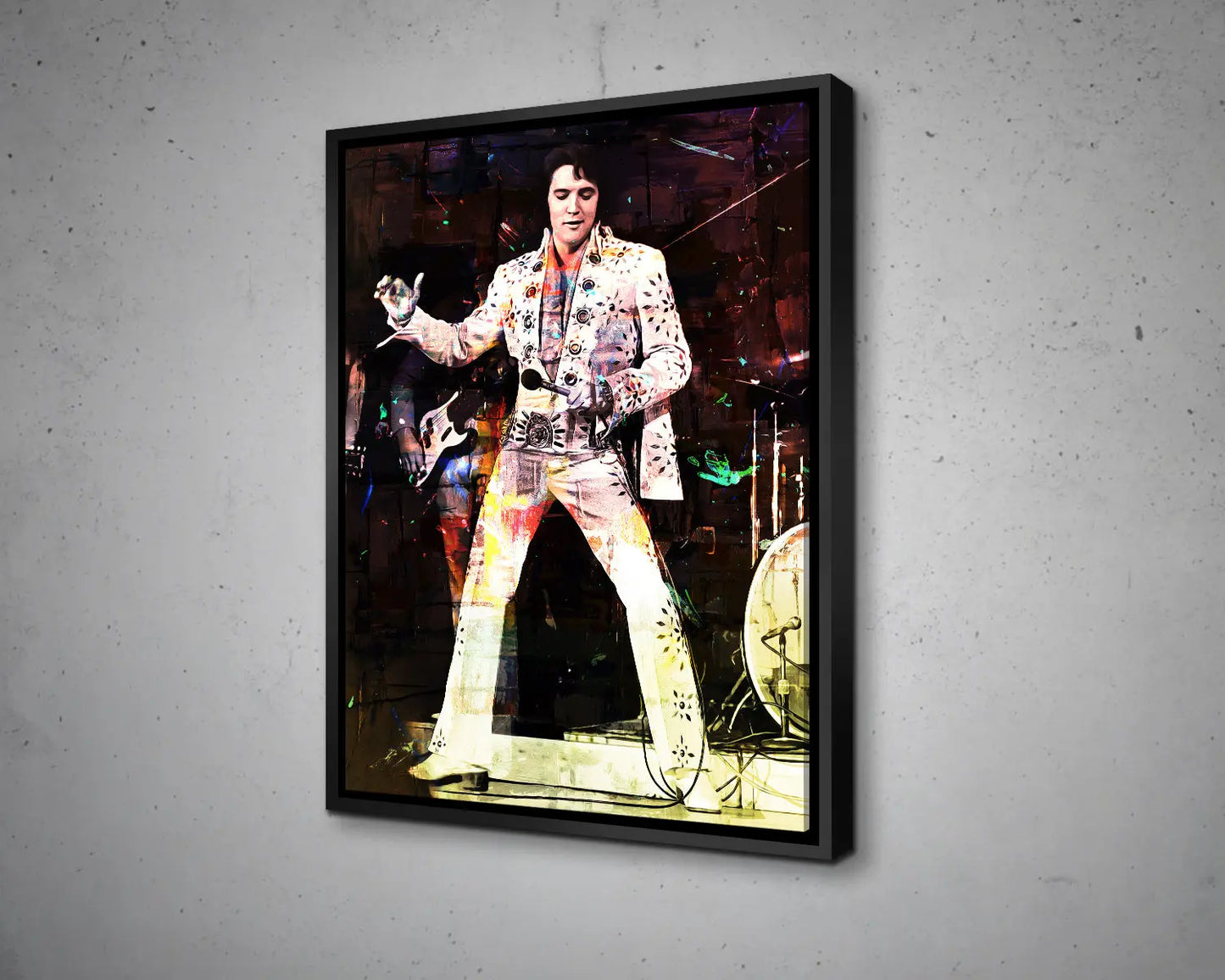 Elvis Multicolour Wall Art 