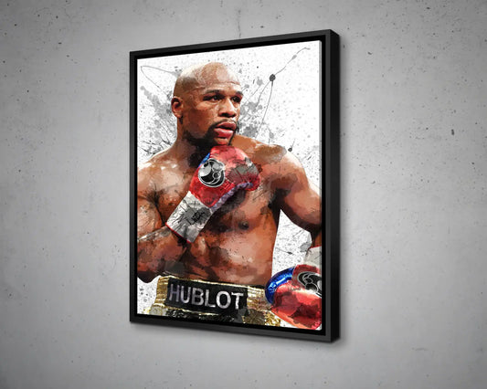 Floyd Mayweather Canvas Wall Art 