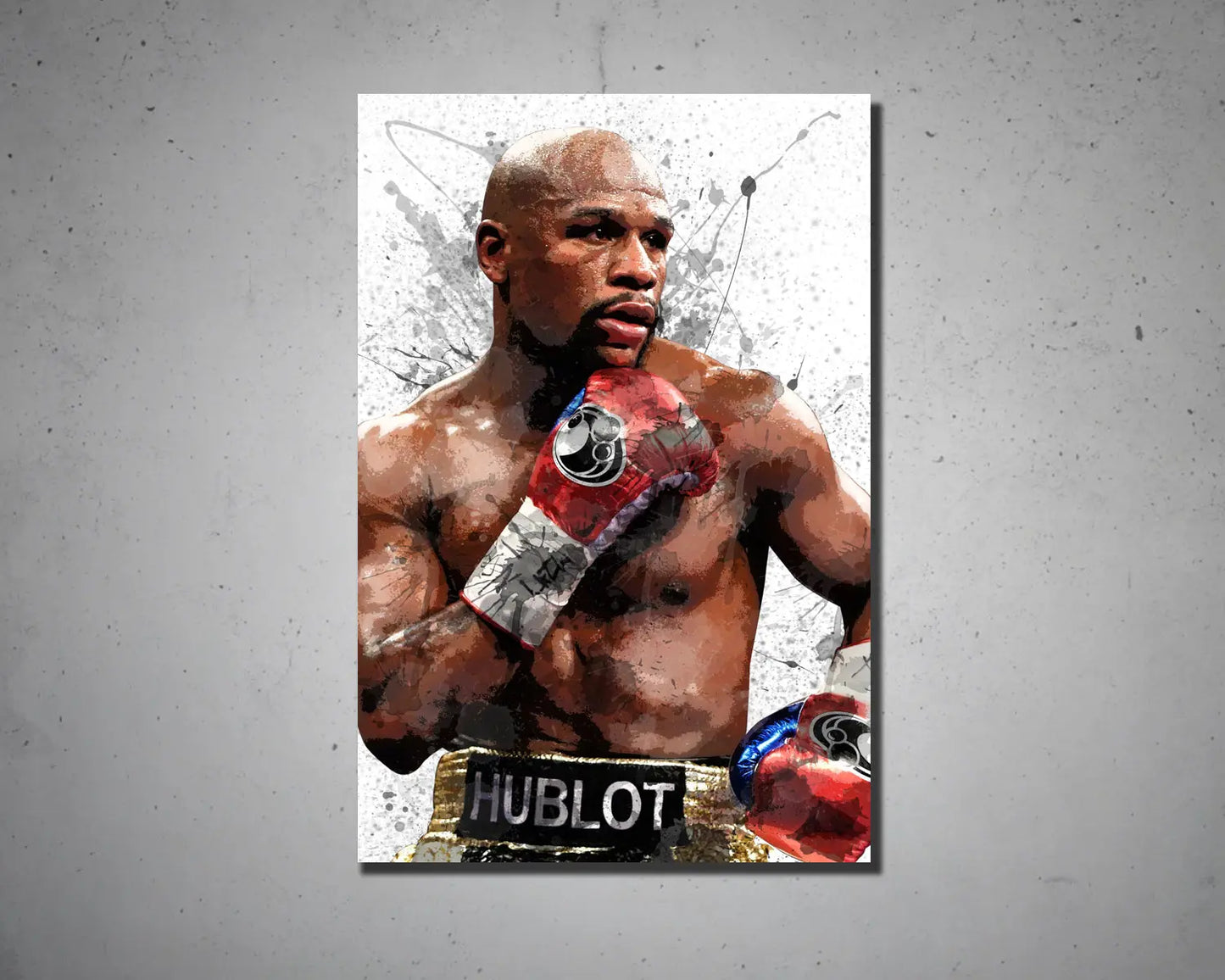 Floyd Mayweather Canvas Wall Art 
