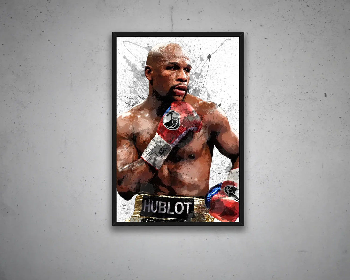 Floyd Mayweather Canvas Wall Art 