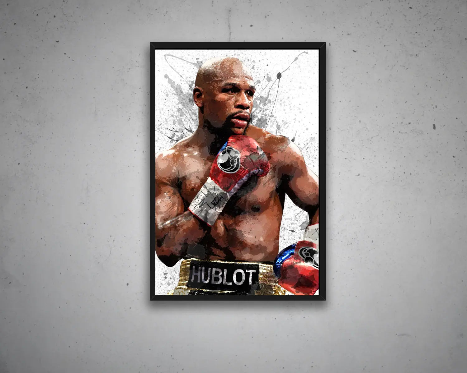 Floyd Mayweather Canvas Wall Art 
