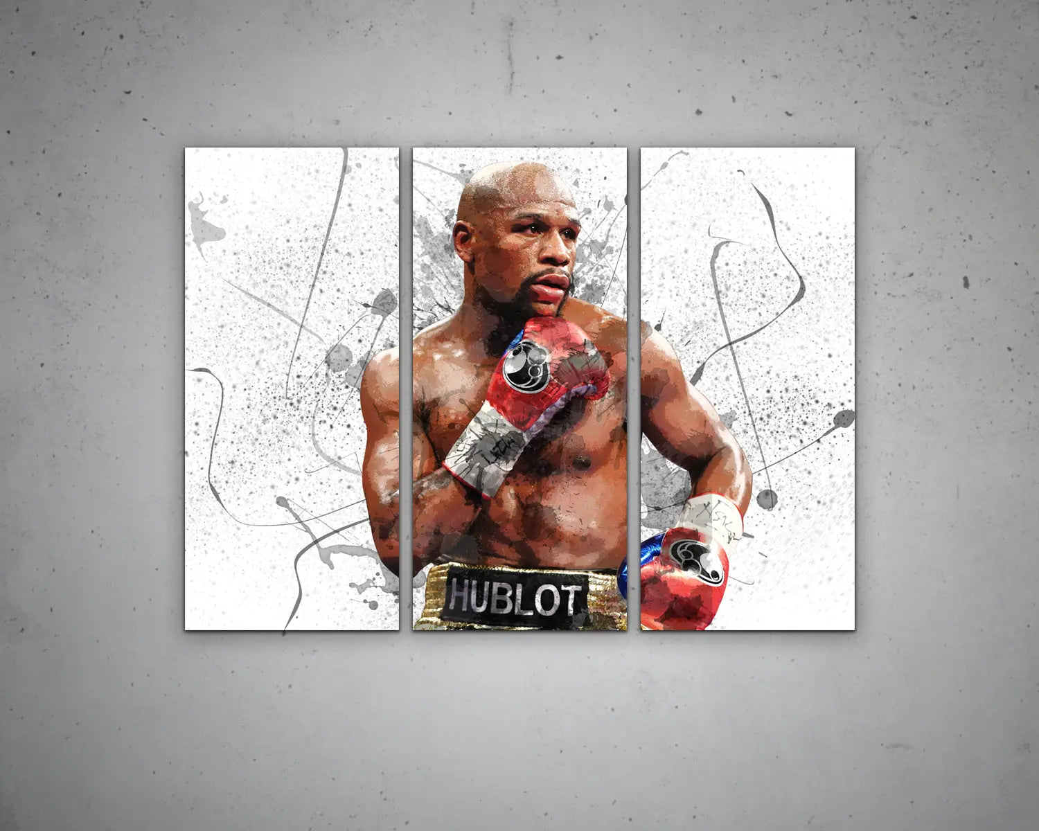 Floyd Mayweather Canvas Wall Art 