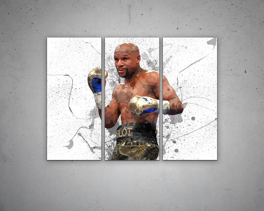 Floyd Mayweather Canvas Wall Art