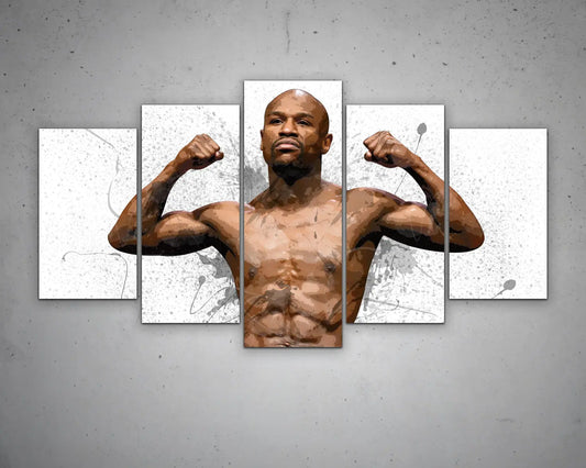 Floyd Mayweather Canvas Wall Art