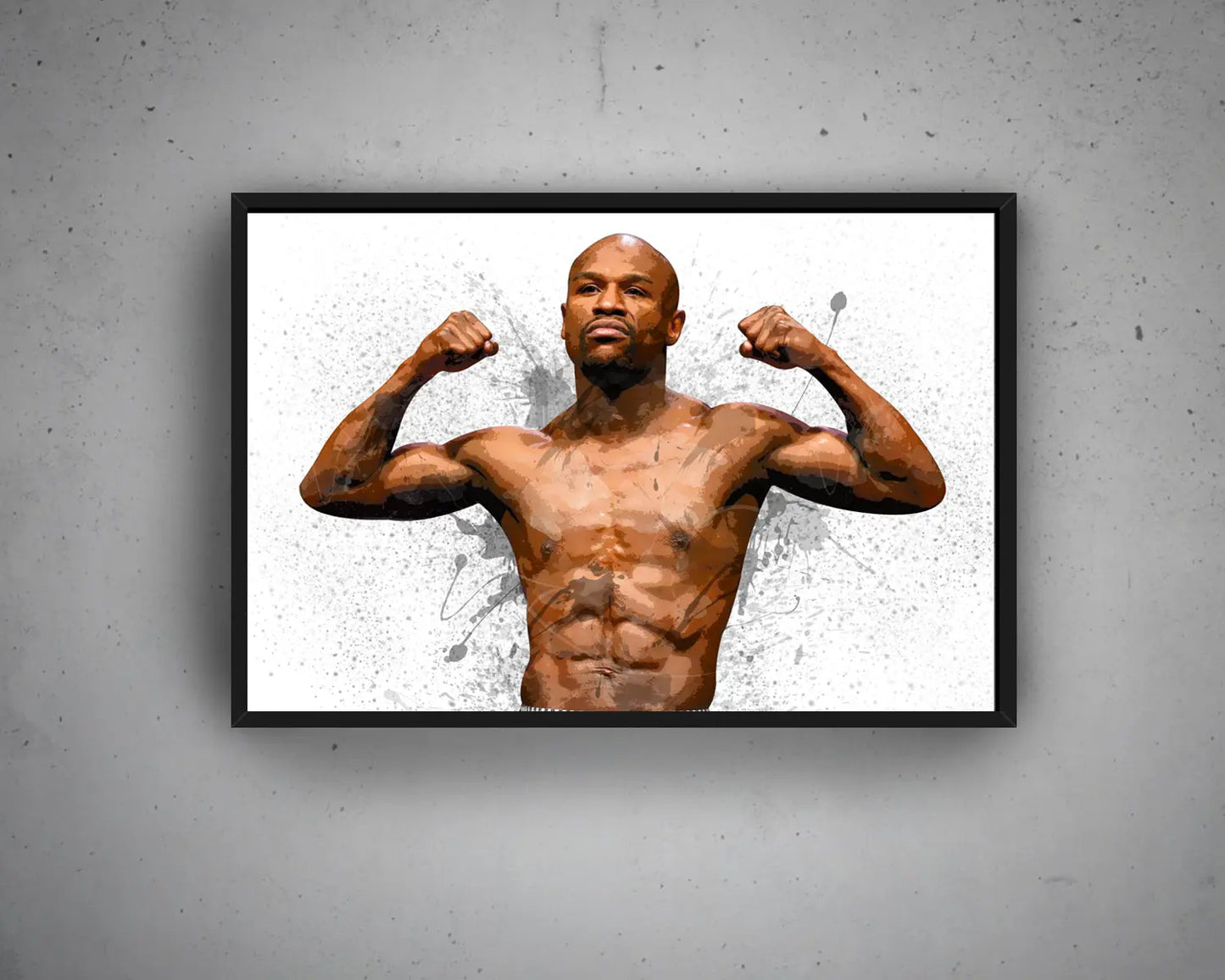 Floyd Mayweather Canvas Wall Art 
