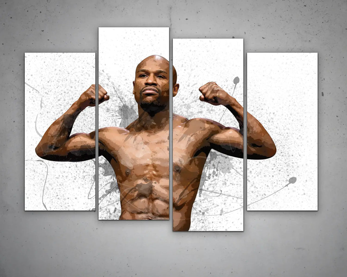 Floyd Mayweather Canvas Wall Art 