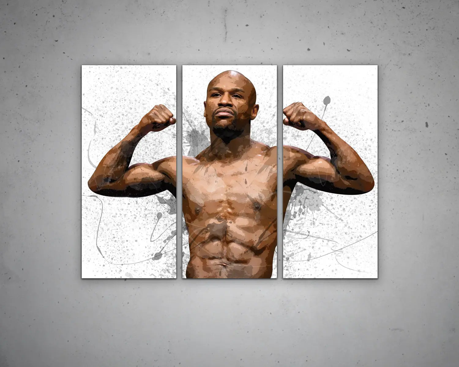 Floyd Mayweather Canvas Wall Art 