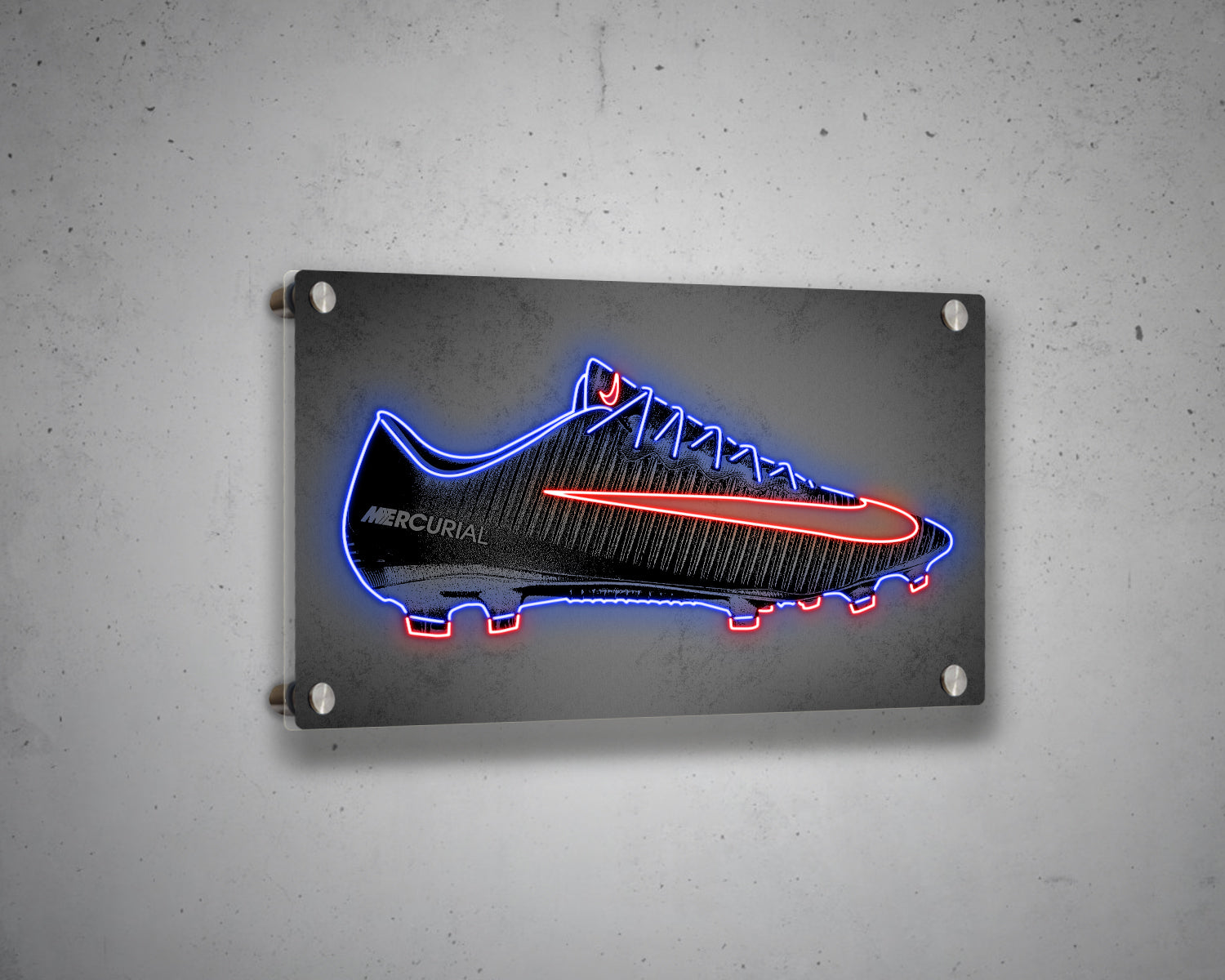 Nike Football Shoes Canvas Wall Art 