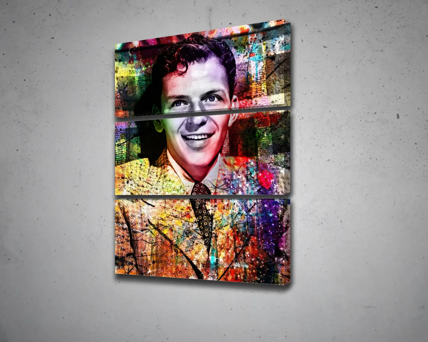 Frank Sinatra Multicolour Wall Art 